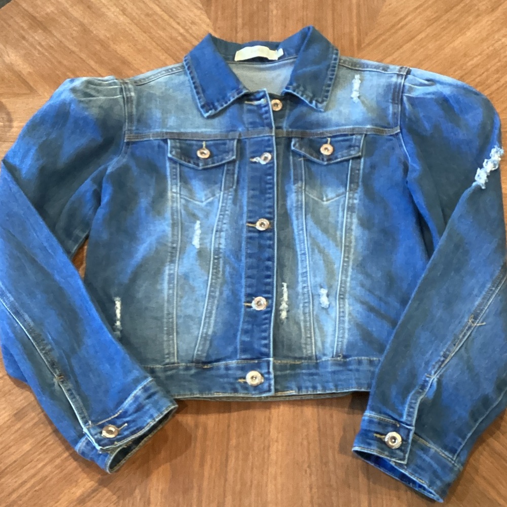 LC Lizette Collection Denim Jacket EUC